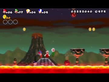 【実況】いい大人達がWiiマリオを本気で遊んでみた。part14【大絶叫】