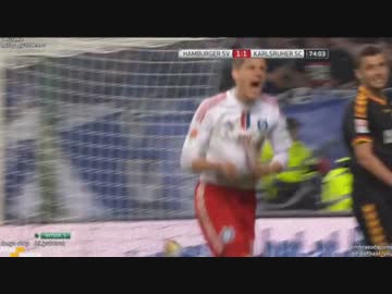 【山田大記】ハンブルガーSV vs. カールスルーエ【ブンデス：昇格PO 1stLeg】