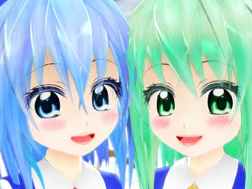 【東方MMD】大チルにゃん。