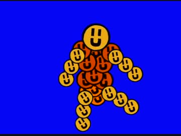 蹴りを入れるニコる君.mp4