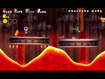 【実況】いい大人達がWiiマリオを本気で遊んでみた。part15【大絶叫】