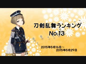 刀剣乱舞ランキング　№13