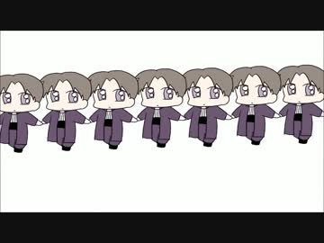 【手描き】へし切長谷部でしかばねの踊り【刀剣乱舞】