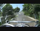 SR400で館山自動車道の横の道を走る