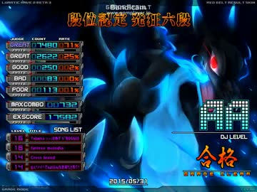 EX発狂六段 合格！