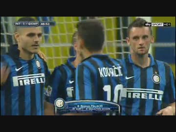 【2実質長友しゅごーい】インテル　×　エンポリ 【攻守に対活躍】