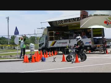 モンキーで初めてのジムカーナ大会