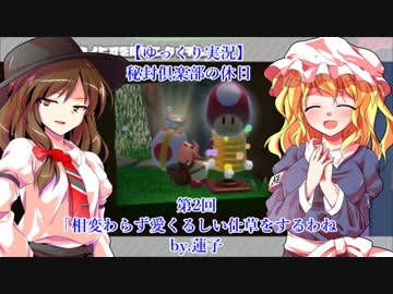 【ゆっくり実況】秘封倶楽部の休日Part2 (進め！キノピオ隊長×amiibo編)