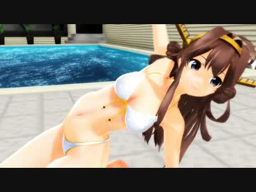 【MMD艦これ】水着金剛で「Sweet Devil」【紳士向け】
