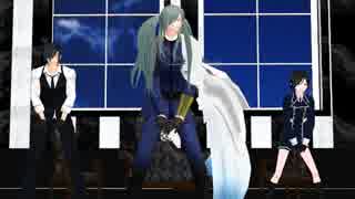 【ＭＭＤ刀剣乱舞】器物破損トリオでヒビカセ【ツインテ青江】