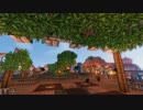 【Minecraft】海に囲まれた島に街を作る　part-1