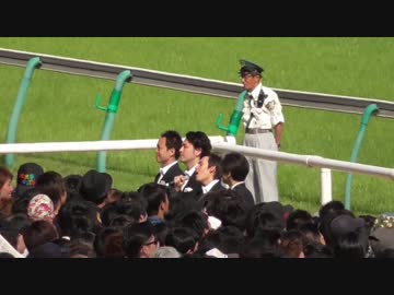 第82回日本ダービー観戦その５(本馬場入場・国歌斉唱)