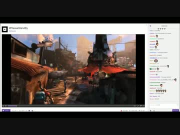 Fallout4公式トレーラー公開時のTwitchの様子(高画質版)