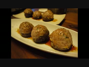 オバさんのしいたけの肉詰め