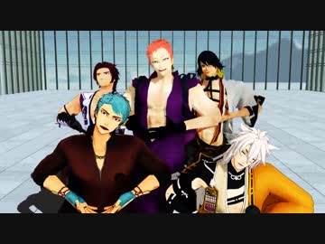【MMD刀剣乱舞】爆乳戦隊刀剣ジャー【大きい5人】