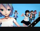 【MMD】ぺんたちゃん＆Tda式初音ミクさんで『金曜日のおはよう』