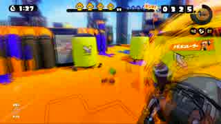 今まで銃でドンパチしてた奴がプレイPart７【Splatoon】