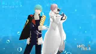 【MMD刀剣乱舞】鶴丸国永と一期一振がはーとおんうぇーぶ＋α