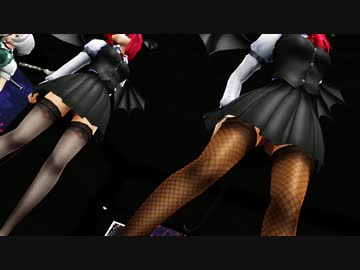 【東方MMD】東方三人で虎視眈々