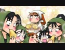 【RKRN】六/年生で『開/盟学/園高/校校歌』【手描き】