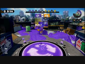 【スプラトゥーン】筆をぶんぶんするだけ【プレイ動画】
