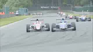 【笹原右京PP→2位！】2015 Eurocup F.Renault 2.0 - Spa - Highlights  Race 2