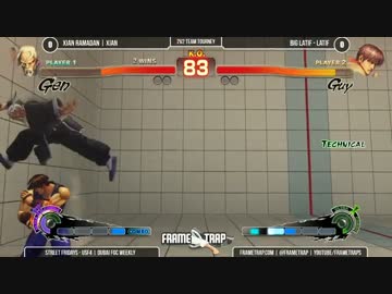 Street Fridays　2on抜粋　Xian(元) vs Big Bird(ガイ)