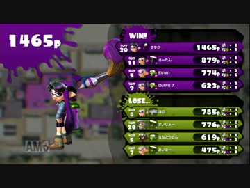 【スプラトゥーン】パブロでレギュラーマッチに挑戦Part2