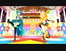 【MMD】 ちゃーりぃ式ミクとリンでdrop pop candy