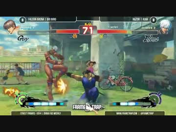 Street Fridays　ウィナーズ　Big Bird(ガイ) vs Xian(エレナ)