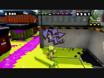 【実況】(高画質)スプラトゥーンを楽しむわ09