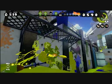 [プレイ動画]新ブキのパブロを使って戦場でお絵かき！[splatoon]