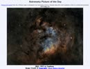 2015年 5月23日 ｢ケフェウス座のNGC 7822｣-Astronomy Picture of the Day
