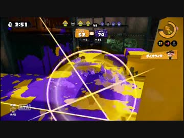 【Splatoon】ガチA+ローラーの録画【part6】