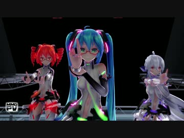 【MikuMikuDance】 【OnlyGirl】　を【Tda式】 ミク・テト・ハクさんが踊ったヨ