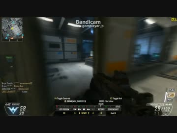 【PC版】ダメ子のへたれプレイ⑱ BO2 TDM【CoD:BO2】