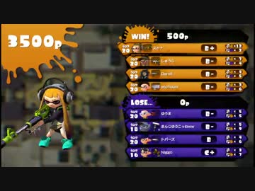【Splatoon】スプラチャージャーで１０連ガチマッチ　１