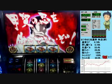 バジリスク絆 一撃で設定×1,000枚獲得を目指す！【設定5編】　Part6-2