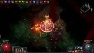 【PoE】79Lv Map - Vaal Temple 【初見プレイ】