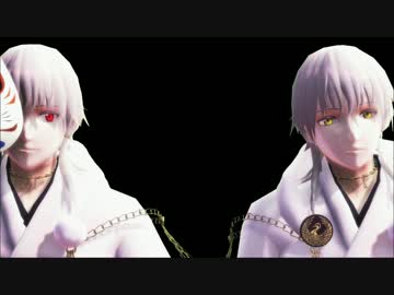【MMD刀剣乱舞】鶴丸で怪異物ノ怪音楽箱