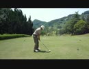 ゴルフ ７Ｗのドローボールのスイング！2015.5.27