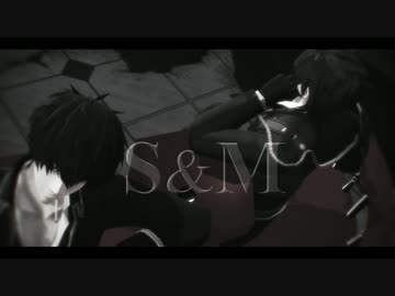 【MMD銀魂】【MMD刀剣乱舞】sam式のイケメン2人でS＆M