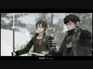 【刀剣乱舞】槍を振る、雪が降る【MMD寸劇】