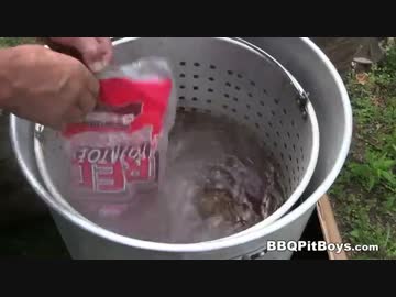 ローストビーフ、ロブスターのカントリー・ボイルのレシピ