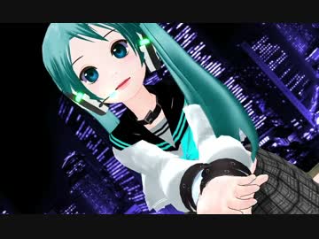 【3Dカスタム少女】モデルテストでアリアリ未来☆【MMD】