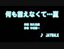 何も言えなくて･･･夏　(J-WALK) カラオケ