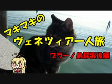 マキマキのヴェネツィア一人旅 part33 ～ブラーノ島探索後編～