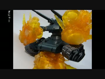 面倒くさがりだけど。初期型ガンタンクを素組みしてみた。