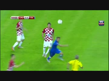 【EURO予選】　クロアチア　×　イタリア