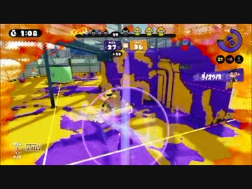 【Splatoon】ガチA+ローラーの録画【part15】